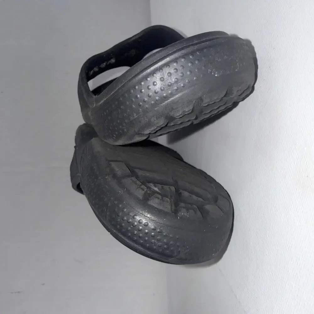Crocs‎ Classic Gorpcore Outdoor Hiking Fishing Waterproof Black Flip Flop M5 W7